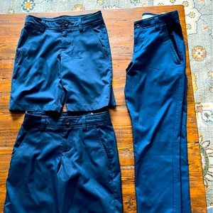 UA Navy shorts & pants